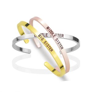 Big Sister Middle Sister Little Sister Bracelets 